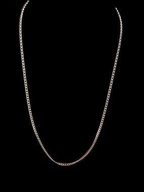 Unisex Stainless Steel 24" Chain